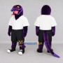 Custom Purple and White Snake in Sportswear Mascot Costume Adult Full Body Suit for Sports Events