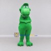 Custom Green Dinosaur Character Mascot Costume Adult Full Body Suit for Dinosaur Events Custom Green Dinosaur Character Mascot Costume Adult Full Body Suit for Dinosaur Events