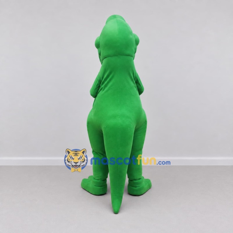 Custom Green Dinosaur Character Mascot Costume Adult Full Body Suit for Dinosaur Events Custom Green Dinosaur Character Mascot Costume Adult Full Body Suit for Dinosaur Events
