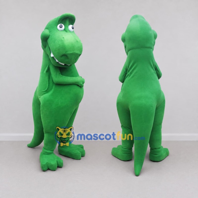 Custom Green Dinosaur Character Mascot Costume Adult Full Body Suit for Dinosaur Events Custom Green Dinosaur Character Mascot Costume Adult Full Body Suit for Dinosaur Events