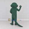 Custom Dark Green Frog-Like Fantasy Creature Mascot Costume Adult Full Body Suit for Theme Parties