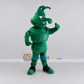 Custom Green Goblin Character Mascot Costume Adult Full Body Suit for Theme Parties Custom Green Goblin Character Mascot Costume Adult Full Body Suit for Theme Parties