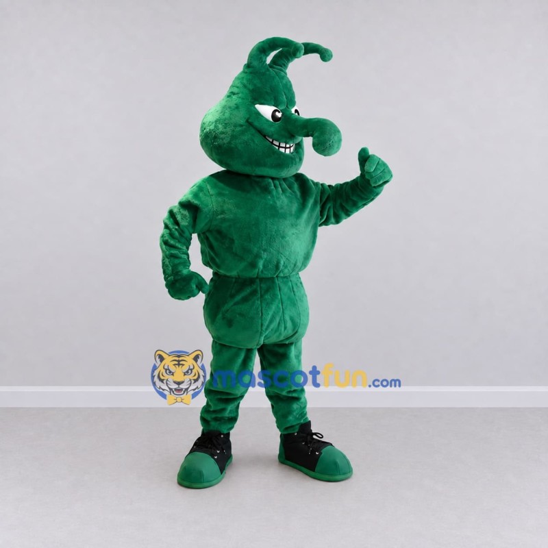 Custom Green Goblin Character Mascot Costume Adult Full Body Suit for Theme Parties Custom Green Goblin Character Mascot Costume Adult Full Body Suit for Theme Parties