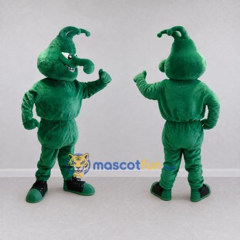 Custom Green Goblin Character Mascot Costume Adult Full Body Suit for Theme Parties