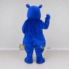 Custom Blue and Black Hippo Character Mascot Costume Adult Full Body Suit for School Events Custom Blue and Black Hippo Character Mascot Costume Adult Full Body Suit for School Events