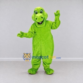 Custom Green Dinosaur Character Mascot Costume Adult Full Body Suit for Dinosaur Events Custom Green Dinosaur Character Mascot Costume Adult Full Body Suit for Dinosaur Events
