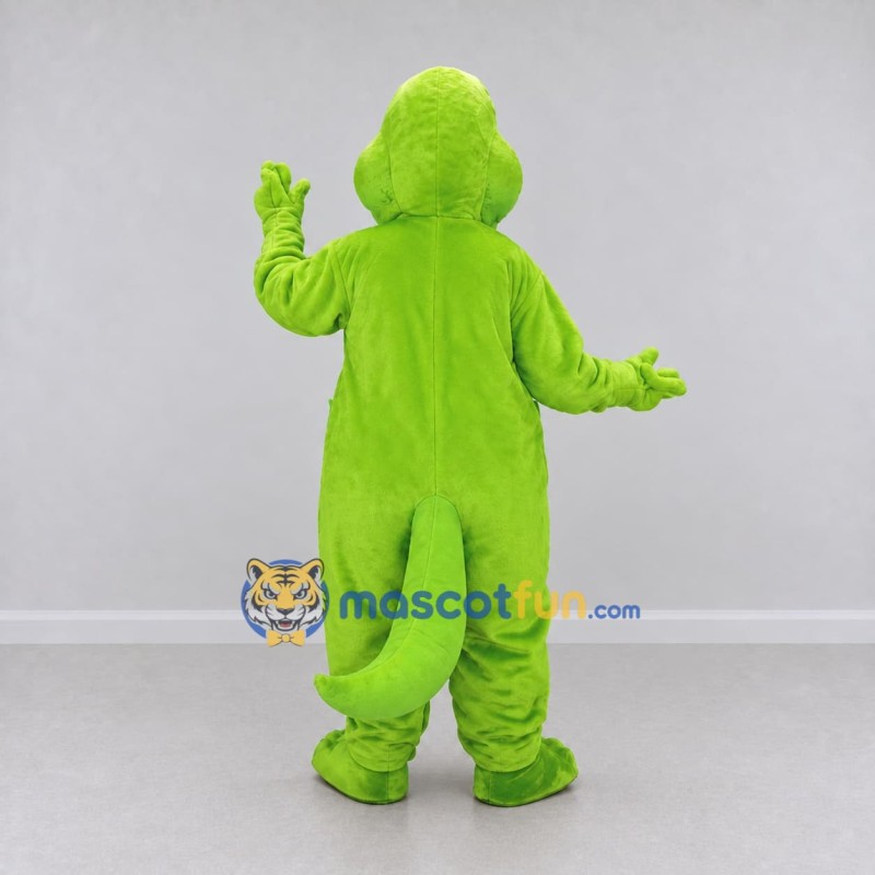 Custom Green Dinosaur Character Mascot Costume Adult Full Body Suit for Dinosaur Events Custom Green Dinosaur Character Mascot Costume Adult Full Body Suit for Dinosaur Events