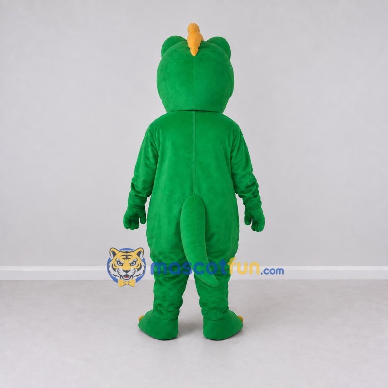 Custom Green and Yellow Dragon Character Mascot Costume Adult Full Body Suit for Theme Parties Custom Green and Yellow Dragon Character Mascot Costume Adult Full Body Suit for Theme Parties