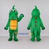 Custom Green and Yellow Dinosaur Character Mascot Costume Adult Full Body Suit for Dinosaur Events Custom Green and Yellow Dinosaur Character Mascot Costume Adult Full Body Suit for Dinosaur Events