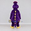 Custom Purple and Yellow Dinosaur Character Mascot Costume Adult Full Body Suit for Dinosaur Events