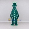 Custom Teal and Mint Green Dragon Character Mascot Costume Adult Full Body Suit for Theme Parties Custom Teal and Mint Green Dragon Character Mascot Costume Adult Full Body Suit for Theme Parties