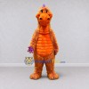 Custom Orange and Purple Dragon Character Mascot Costume Adult Full Body Suit for Theme Parties Custom Orange and Purple Dragon Character Mascot Costume Adult Full Body Suit for Theme Parties