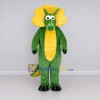 Custom Green and Yellow Frilled Dinosaur Character Mascot Costume Adult Full Body Suit for Dinosaur Events Custom Green and Yellow Frilled Dinosaur Character Mascot Costume Adult Full Body Suit for Dinosaur Events