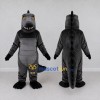 Custom Black and Gray Dinosaur Character Mascot Costume Adult Full Body Suit for Dinosaur Events Custom Black and Gray Dinosaur Character Mascot Costume Adult Full Body Suit for Dinosaur Events
