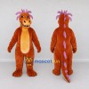 Custom Orange and Pink Dragon Character Mascot Costume Adult Full Body Suit for Theme Parties Custom Orange and Pink Dragon Character Mascot Costume Adult Full Body Suit for Theme Parties