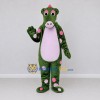 Custom Green and Pink Dragon Character Mascot Costume Adult Full Body Suit for Theme Parties Custom Green and Pink Dragon Character Mascot Costume Adult Full Body Suit for Theme Parties