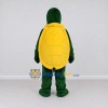 Custom Green and Yellow Turtle Mascot Costume Adult Full Body Suit for Wildlife Events