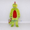 Custom Light Green and Red Dinosaur Character Mascot Costume Adult Full Body Suit for Dinosaur Events Custom Light Green and Red Dinosaur Character Mascot Costume Adult Full Body Suit for Dinosaur Events
