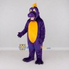 Custom Purple and Yellow Dragon Character Mascot Costume Adult Full Body Suit for Theme Parties Custom Purple and Yellow Dragon Character Mascot Costume Adult Full Body Suit for Theme Parties