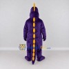 Custom Purple and Yellow Dragon Character Mascot Costume Adult Full Body Suit for Theme Parties Custom Purple and Yellow Dragon Character Mascot Costume Adult Full Body Suit for Theme Parties