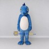 Custom Blue and White Seahorse Character Mascot Costume Adult Full Body Suit for Ocean Events Custom Blue and White Seahorse Character Mascot Costume Adult Full Body Suit for Ocean Events