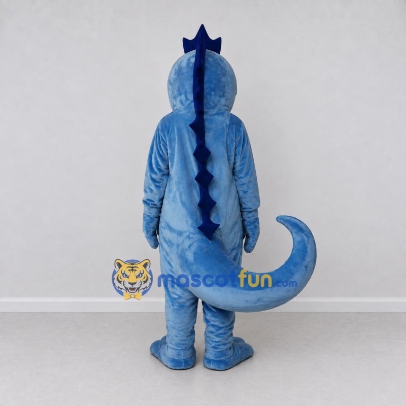Custom Blue and White Seahorse Character Mascot Costume Adult Full Body Suit for Ocean Events Custom Blue and White Seahorse Character Mascot Costume Adult Full Body Suit for Ocean Events