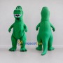 Custom Green Tyrannosaurus Character Mascot Costume Adult Full Body Suit for Dinosaur Events