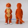Custom Orange and Tan Tyrannosaurus Character Mascot Costume Adult Full Body Suit for Dinosaur Events Custom Orange and Tan Tyrannosaurus Character Mascot Costume Adult Full Body Suit for Dinosaur Events