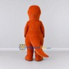 Custom Orange and Tan Tyrannosaurus Character Mascot Costume Adult Full Body Suit for Dinosaur Events Custom Orange and Tan Tyrannosaurus Character Mascot Costume Adult Full Body Suit for Dinosaur Events