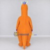 Custom Orange and Yellow Dragon Character Mascot Costume Adult Full Body Suit for Theme Parties Custom Orange and Yellow Dragon Character Mascot Costume Adult Full Body Suit for Theme Parties