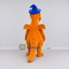 Custom Orange and Blue Wizard Dragon Mascot Costume Adult Full Body Suit for Theme Parties Custom Orange and Blue Wizard Dragon Mascot Costume Adult Full Body Suit for Theme Parties
