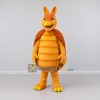 Custom Orange and Yellow Armadillo Character Mascot Costume Adult Full Body Suit for Wildlife Events Custom Orange and Yellow Armadillo Character Mascot Costume Adult Full Body Suit for Wildlife Events