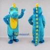 Custom Blue and Yellow Dragon Character Mascot Costume Adult Full Body Suit for Theme Parties Custom Blue and Yellow Dragon Character Mascot Costume Adult Full Body Suit for Theme Parties