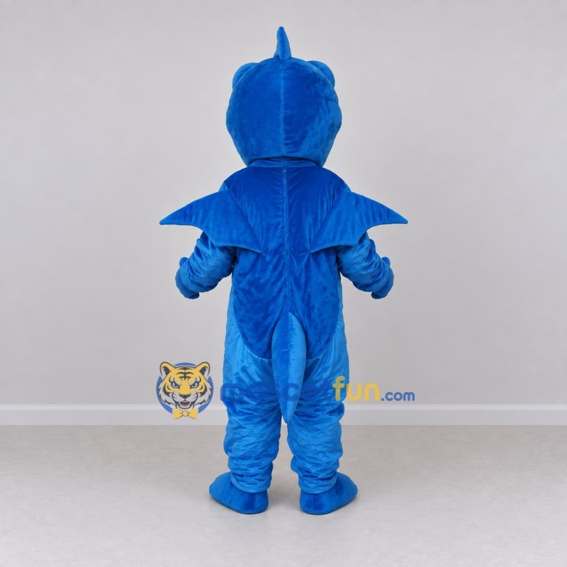 Custom Blue Winged Dragon Character Mascot Costume Adult Full Body Suit for Theme Parties Custom Blue Winged Dragon Character Mascot Costume Adult Full Body Suit for Theme Parties