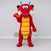 Custom Red and Yellow Chinese Dragon Character Mascot Costume Adult Full Body Suit for Theme Parties Custom Red and Yellow Chinese Dragon Character Mascot Costume Adult Full Body Suit for Theme Parties