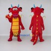 Custom Red and Yellow Chinese Dragon Character Mascot Costume Adult Full Body Suit for Theme Parties Custom Red and Yellow Chinese Dragon Character Mascot Costume Adult Full Body Suit for Theme Parties