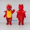 Custom Red and Yellow Winged Dragon Character Mascot Costume Adult Full Body Suit for Theme Parties Custom Red and Yellow Winged Dragon Character Mascot Costume Adult Full Body Suit for Theme Parties