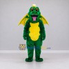 Custom Green and Yellow Winged Dragon Mascot Costume Adult Full Body Suit for Theme Parties Custom Green and Yellow Winged Dragon Mascot Costume Adult Full Body Suit for Theme Parties