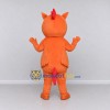 Custom Orange and Yellow Winged Horse Character Mascot Costume Adult Full Body Suit for Theme Parties Custom Orange and Yellow Winged Horse Character Mascot Costume Adult Full Body Suit for Theme Parties