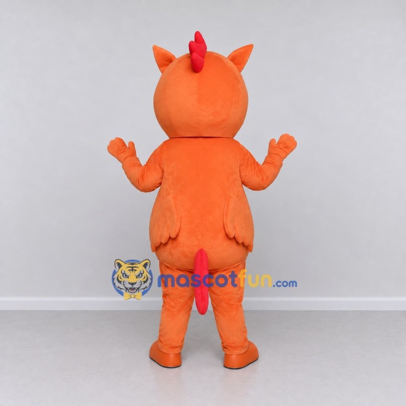 Custom Orange and Yellow Winged Horse Character Mascot Costume Adult Full Body Suit for Theme Parties Custom Orange and Yellow Winged Horse Character Mascot Costume Adult Full Body Suit for Theme Parties