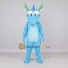 Custom Light Blue and Green Antlered Dragon Character Mascot Costume Adult Full Body Suit for Theme Parties Custom Light Blue and Green Antlered Dragon Character Mascot Costume Adult Full Body Suit for Theme Parties