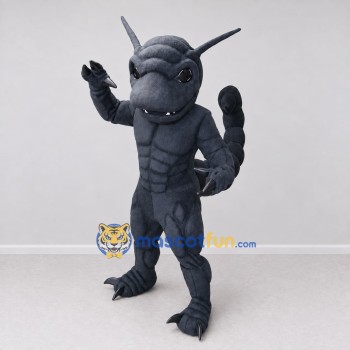 Custom Dark Gray Horned Scorpion Monster Mascot Costume Adult Full Body Suit for Theme Parties Custom Dark Gray Horned Scorpion Monster Mascot Costume Adult Full Body Suit for Theme Parties