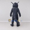 Custom Dark Gray Horned Scorpion Monster Mascot Costume Adult Full Body Suit for Theme Parties