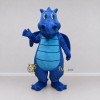 Custom Blue and Teal Winged Dragon Character Mascot Costume Adult Full Body Suit for Theme Parties Custom Blue and Teal Winged Dragon Character Mascot Costume Adult Full Body Suit for Theme Parties