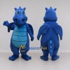 Custom Blue and Teal Winged Dragon Character Mascot Costume Adult Full Body Suit for Theme Parties Custom Blue and Teal Winged Dragon Character Mascot Costume Adult Full Body Suit for Theme Parties