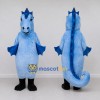Custom Light Blue Seahorse Character Mascot Costume Adult Full Body Suit for Ocean Events Custom Light Blue Seahorse Character Mascot Costume Adult Full Body Suit for Ocean Events