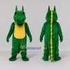 Custom Green and Yellow Dragon Character Mascot Costume Adult Full Body Suit for Theme Parties Custom Green and Yellow Dragon Character Mascot Costume Adult Full Body Suit for Theme Parties