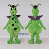 Custom Green and Purple Winged Fantasy Creature Mascot Costume Adult Full Body Suit for Theme Parties Custom Green and Purple Winged Fantasy Creature Mascot Costume Adult Full Body Suit for Theme Parties