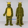 Custom Olive Green and Yellow Dragon Character Mascot Costume Adult Full Body Suit for Theme Parties Custom Olive Green and Yellow Dragon Character Mascot Costume Adult Full Body Suit for Theme Parties