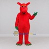 Custom Red and Green Winged Dragon Character Mascot Costume Adult Full Body Suit for Theme Parties Custom Red and Green Winged Dragon Character Mascot Costume Adult Full Body Suit for Theme Parties